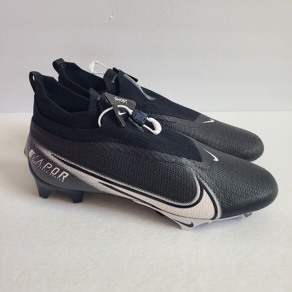 Nike Vapor Edge 360 Elite Flyknit Football Cleats CV6282-009 Size 12.5 Black main image 5